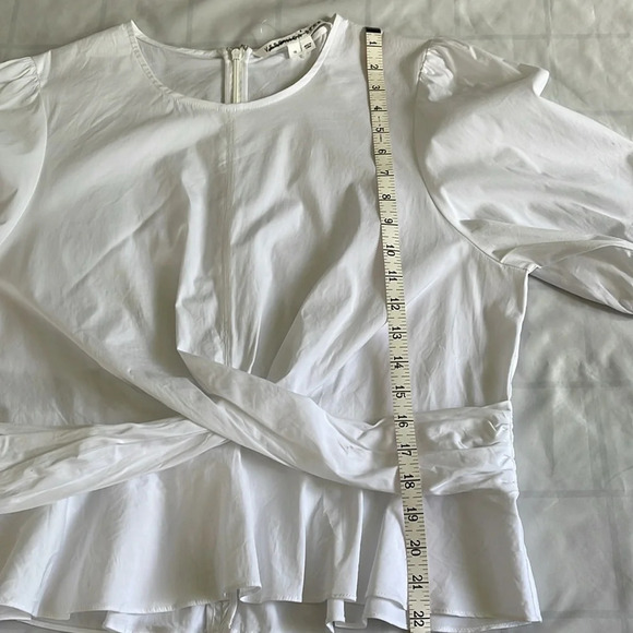 VERONICA BEARD Arvilla Crisscross Top Size 16 - Picture 12 of 15